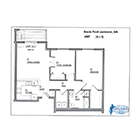 Layout A-L - 2 bed1.5 bath 984